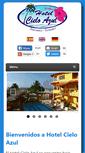 Mobile Screenshot of hotelcieloazul.com