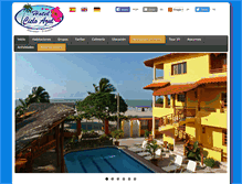 Tablet Screenshot of hotelcieloazul.com